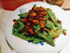 蛤蜊肉煸刀豆-相遇·鲜炒黄牛肉(丹阳吾悦广场店)