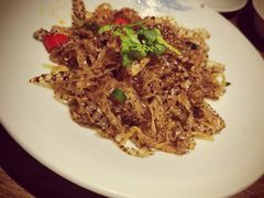 山椒拌鱼皮-老阿爸鲜鱼土菜(昆山花桥店)