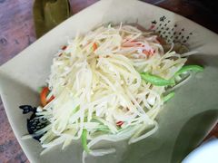 青椒土豆丝-彭秉兰豆花烤鱼(文化园店)