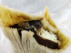 冷面卷黑豆腐-小红旗臭豆腐炸冷面(万达店)