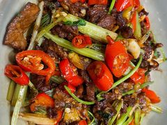 小炒黄牛肉-湖南乡情湘菜馆(罗湖店)