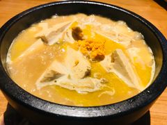 石锅海胆炖豆腐-原食日记(三里屯店)