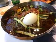 荞麦冷面-崔英子朝韩民俗风味烤肉烤串城(大东店)