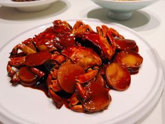 毛蟹炒年糕-屋里厢上海菜馆