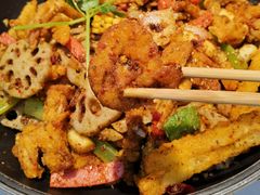 干锅牛蛙-渝蛙馆(新百店)