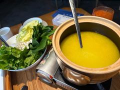 鸡汤青菜打边炉-火候轩品质湘菜·私厨(市府店)