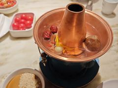 景泰蓝紫铜小锅-涮福記·现切牛羊肉火锅(世纪汇店)