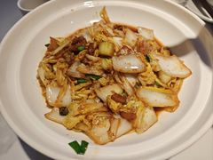 油渣炒高山娃娃菜-老阿爸鲜鱼土菜(园区永旺店)