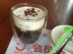 芝士布朗尼拿铁-绿茵阁牛扒餐厅(客村店)