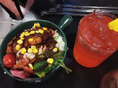 银河系照烧鸡排饭-猫小院猫主题咖啡厅(北锣店)