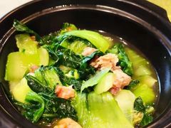 油渣老烧青菜-庆余楼·用心与食材·特色菜&灶头面(仙蠡墩店)