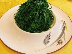 炝拌草原沙葱-德乐海蒙餐