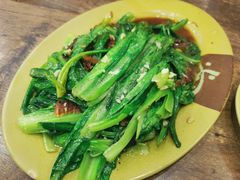 豆豉鲮鱼炒油麦-贞姨美食·老字号海鲜大排档