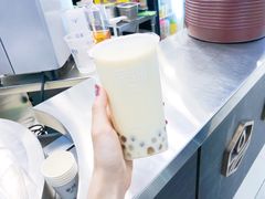 桂花乌龙拿铁加芋圆波霸-茉沏(光启城店)