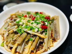 葱油竹蛏-健眺小海鲜(临海后山店)