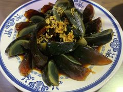 姜汁松花蛋-老爆肚满五香烧牛羊肉