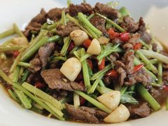 小炒黄牛肉-香山湖家家宴(中山陵店)
