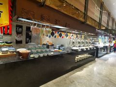 自助取餐区-美食汇·海鲜自助西餐厅·江门富力万达嘉华酒店