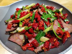 炒猪血丸子-俏湘私房菜(国贸店)