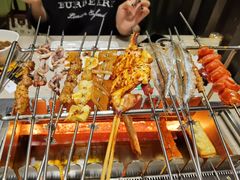 现穿羊肉串-丰茂烤串(建设街店)
