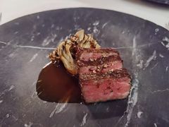 花椒牛小排土豆泥灰树花牛肉汁-三嚥阁 La Villa Restaurant