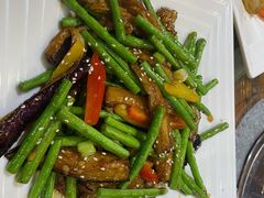 豆角炒茄子-绿雅居原生态农庄(小涌店)