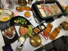 脆卜卜虾肠-八乔煎肉馆·丹东特色煎锅(梅林店)