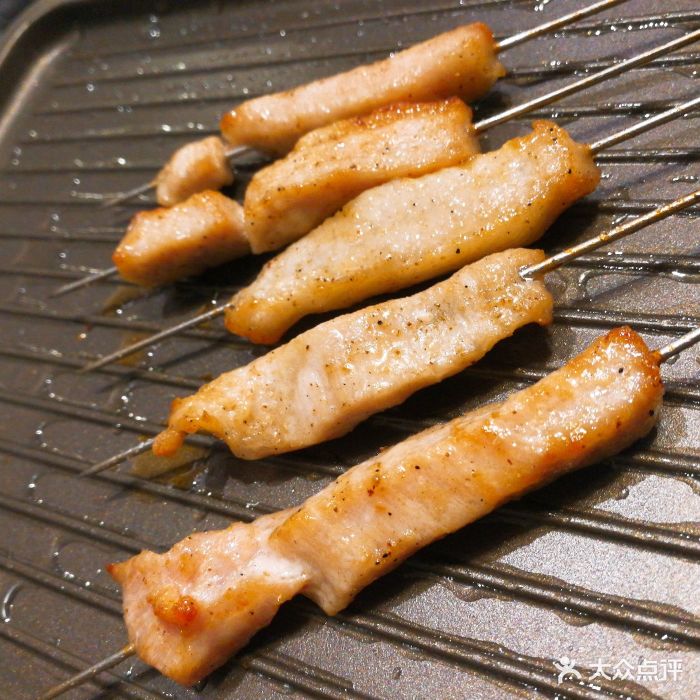 怒烤烤串(南京三元巷店)日式盐烤松板肉图片 - 第3张