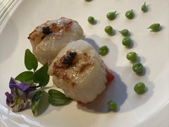 鱼子酱香煎带子皇-皇朝会.经典传统粤菜(外滩店)