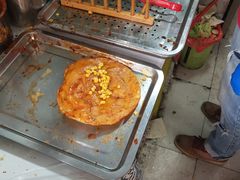 -小红车炸蛋葱油饼