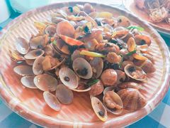 豆豉炒花甲-钱大妈海鲜饭店(保利林语店)