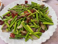 蒜苔腊肉-巴蜀飘香川菜馆(无锡大饭东湖滨路酒吧街店)