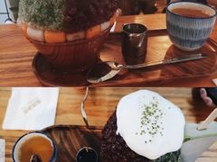 抹茶生乳かき氷-WONDER ICE 萬得冰田(建設路总店)