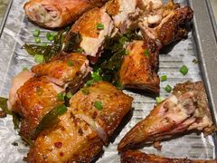绿茶葱香烤鸡烤肉合拼-绿茶餐厅(燕郊永旺店)