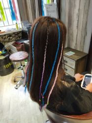-Park Salon脏辫羽毛接发