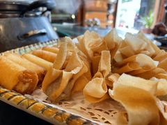 炸牛奶拼炸云吞-阿多私房菜(顺德店)