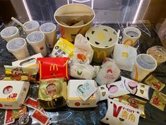 刚炸出来的薯条-麦当劳(欢乐谷店)