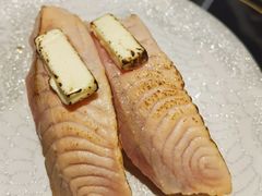 芝士烤三文鱼寿司-合点寿司(美罗城店)
