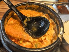 -明洞阿姨·韩式酱蟹烤肉·创意料理(三元桥店)