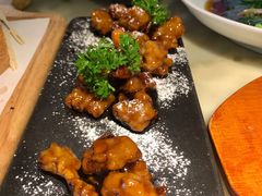 雪花糖醋里脊-绿茶餐厅(成都大悦城店)