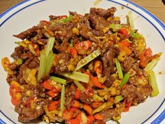山椒炒牛肉-师傅说·湘菜馆(双井店)