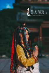 -后宫·古装汉服京剧儿童亲子全家福摄影