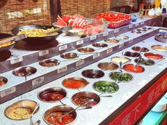 自助调料区-东道煮牛肉火锅(东盛大街店)