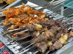 -万家乐带皮五花肉烧烤(临淄大院店)