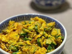 秋葵炒蛋-曾家厨房·新徽菜(九华山路店)