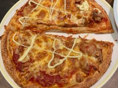 金枪鱼披萨配蛋黄酱-萨莉亚意式餐厅(杭州西溪龙湖天街店)