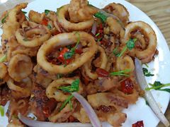 香辣鱿鱼-聚德福海鲜家常菜(刘庄店)