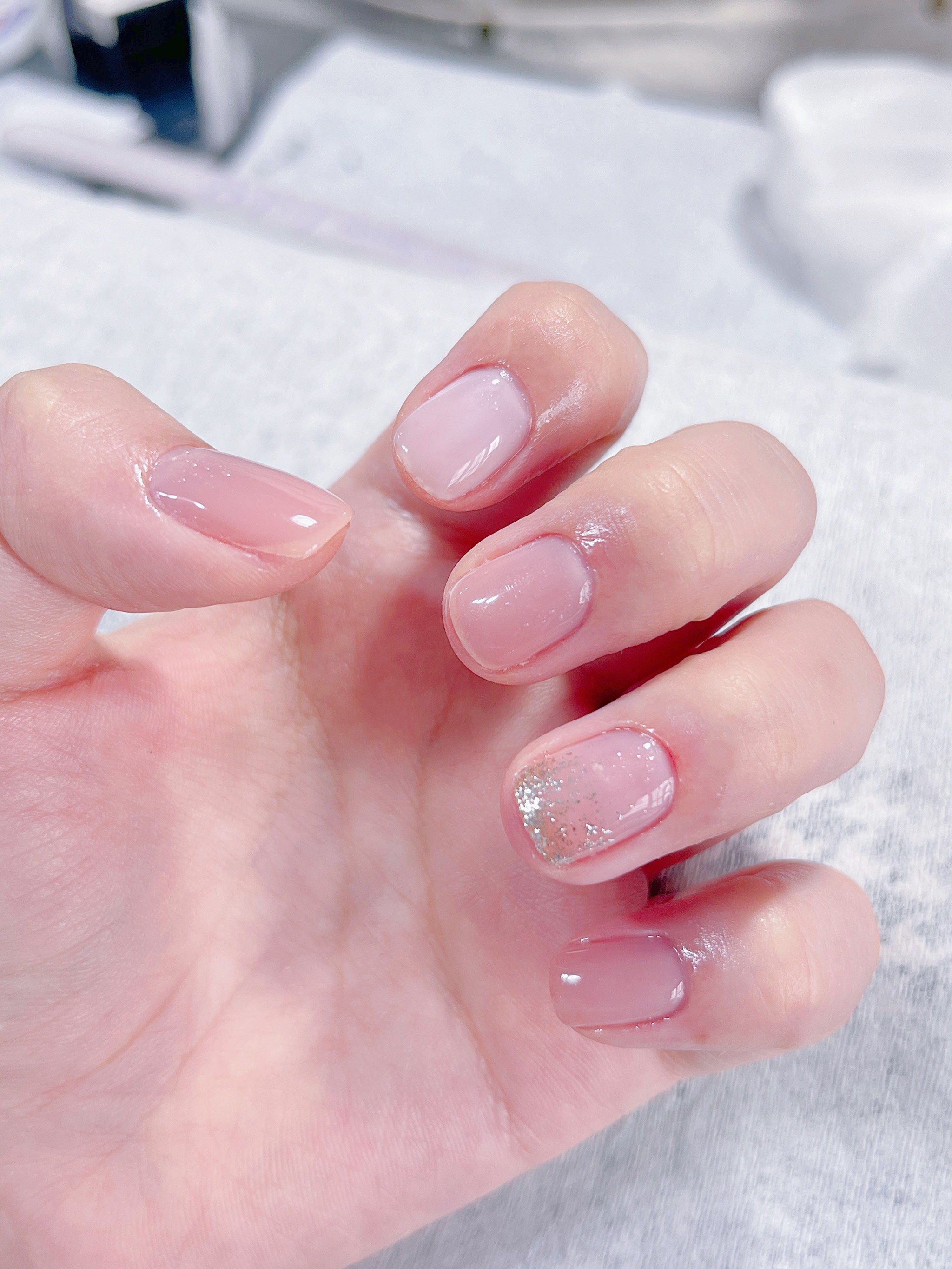 97美甲成功下车7515夏日温柔款超显白[点赞]