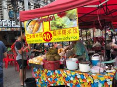 -芒果糯米饭摊子