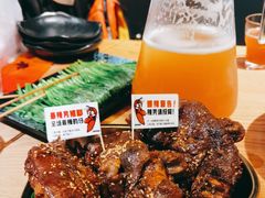 烤猪蹄-二旗里烧烤·烤羊排(龙域店)